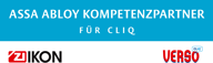 ASSA ABLOY zertifizierter Kompetenzpartner Verso CliQ